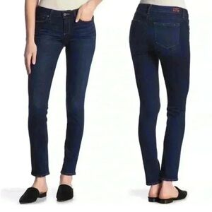 PAIGE Dark Indigo Skinny Jeans